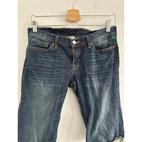 Lucky Brand Women's Denim Cutoff Zoe Bermuda Shorts | Size 6 - Picture 2 of 6